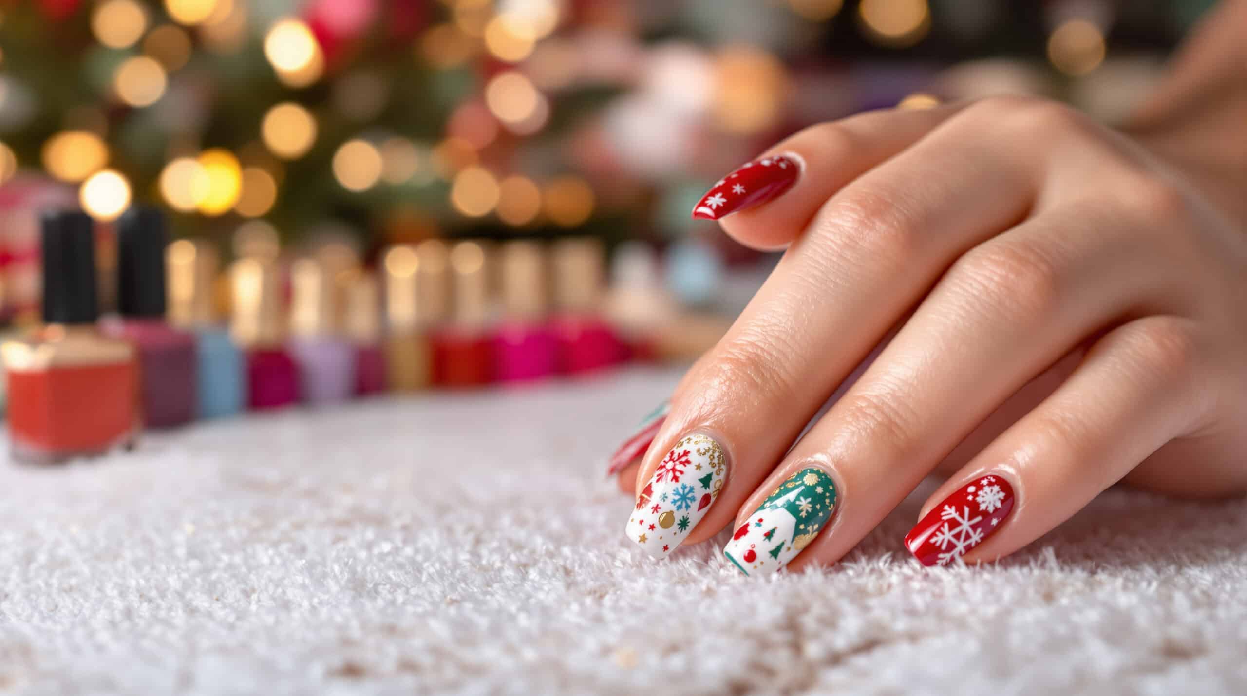 Праздничный маникюр